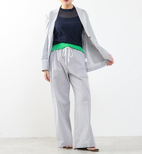 SOFFITTO「【A_/エース】サッカー ストライプジャケット」|テーラードジャケット|