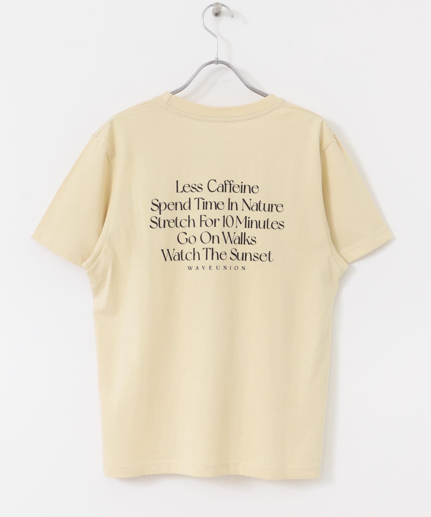 URBAN RESEARCH ROSSO「WAVEUNION　SELF CARE IDEA T-SHIRTS」|Tシャツ・カットソー|