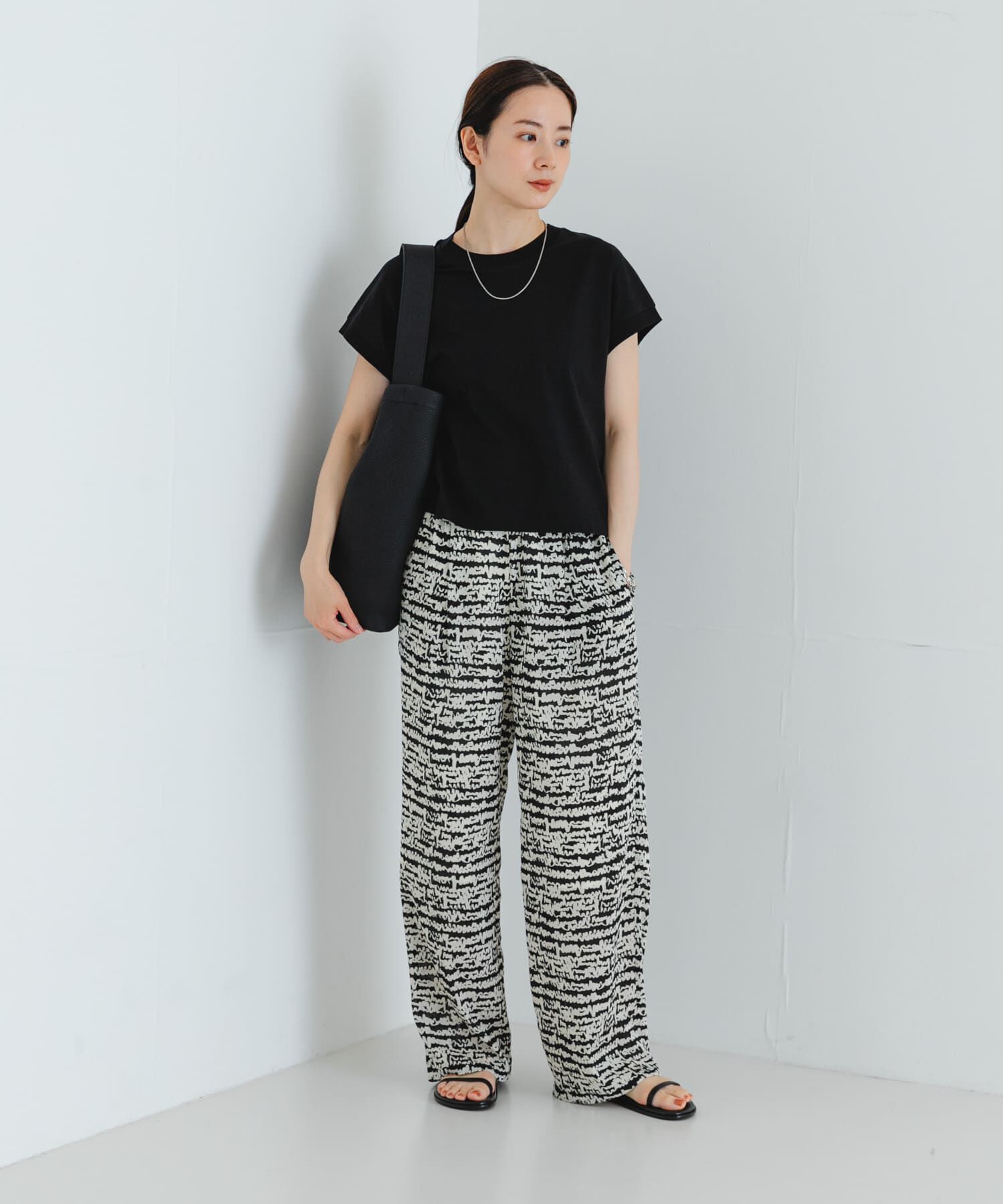 URBAN RESEARCH「スーピマコットンフレンチスリーブカットソー」|Tシャツ・カットソー|