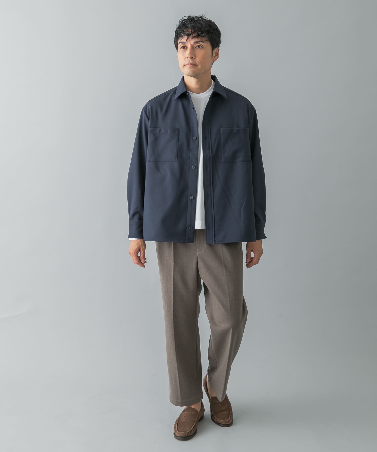 URBAN RESEARCH ROSSO「『静電気防止』『XLｻｲｽﾞあり』ｱｰﾊﾞﾝﾘﾗｯｸｽｿﾌﾄﾂｲﾙﾎ  」|シャツ・ブラウス|