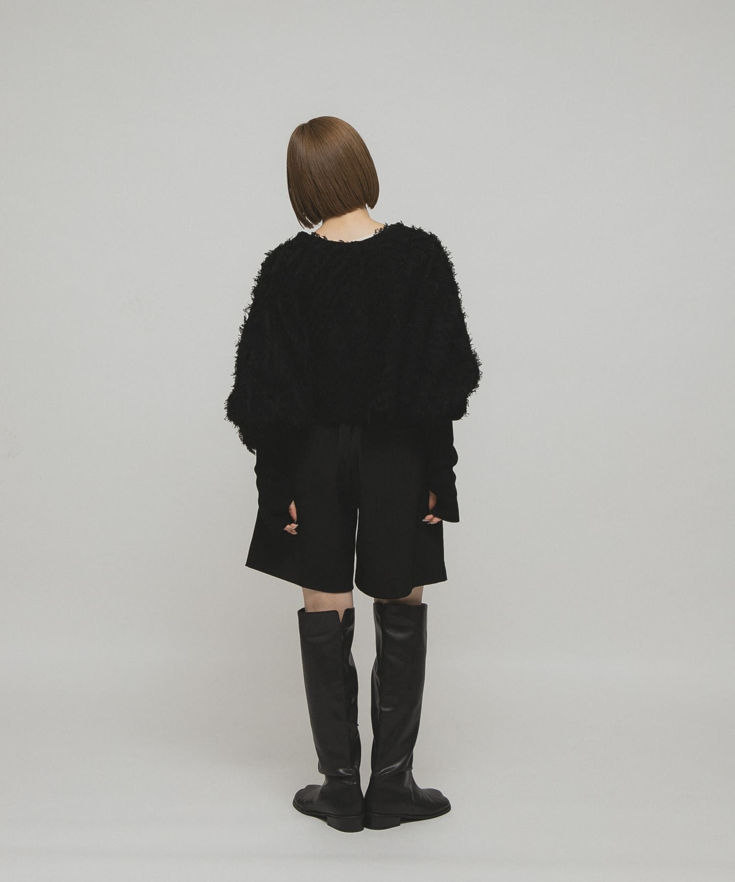  「2WAYフリンジカーディガン」|カーディガン|