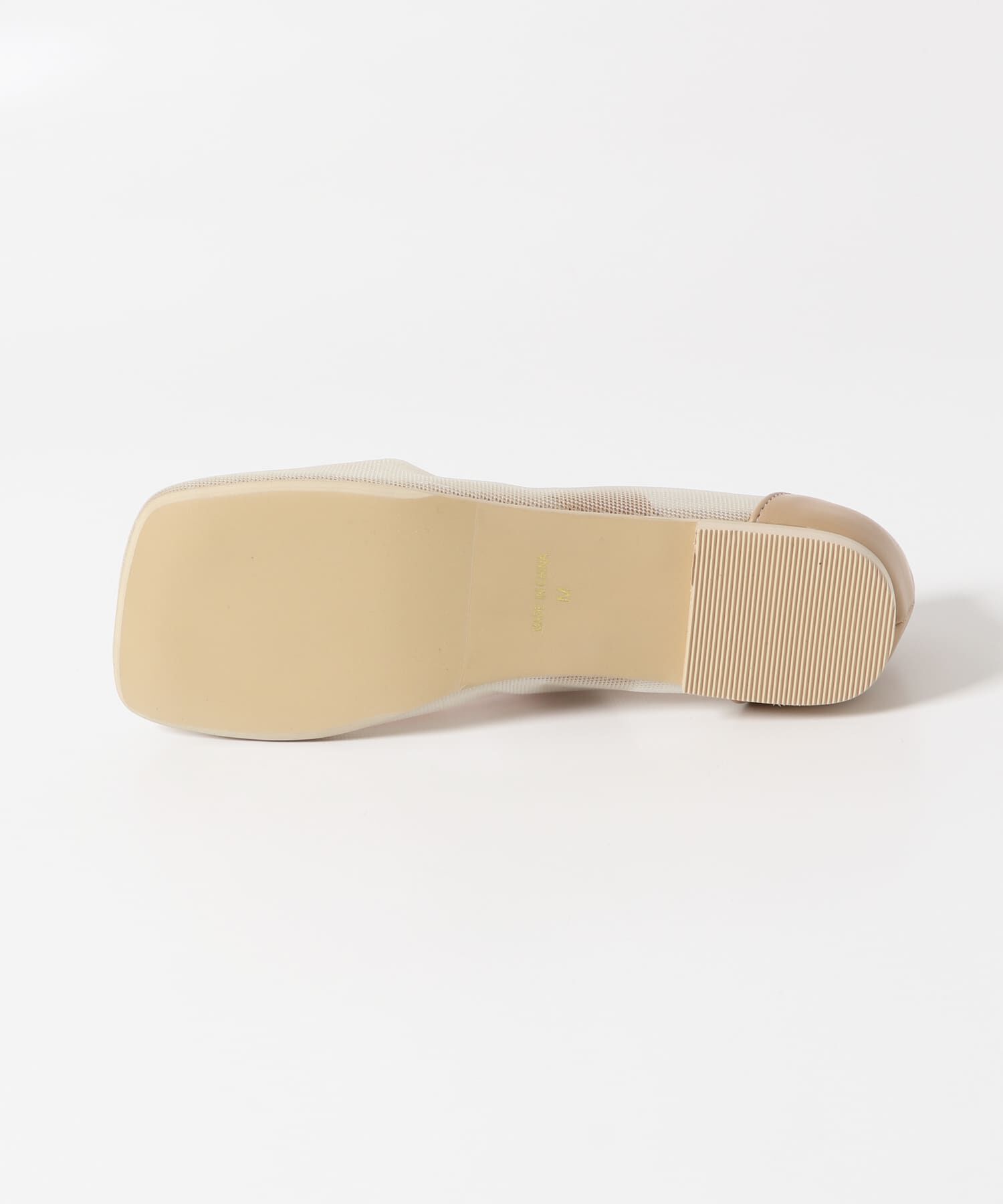 SENSE OF PLACE by URBAN RESEARCH「オブリークトゥメッシュフラットシューズ」|パンプス|