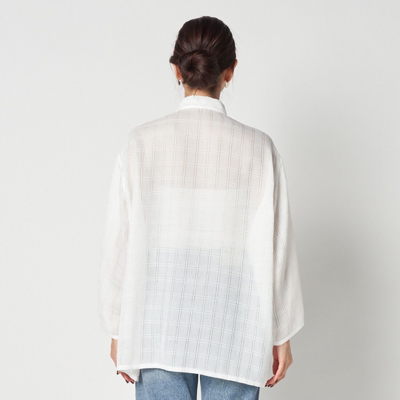 HELIOPOLE「HELIOPOLE LENO CLOTH SHIRT」|シャツ・ブラウス|