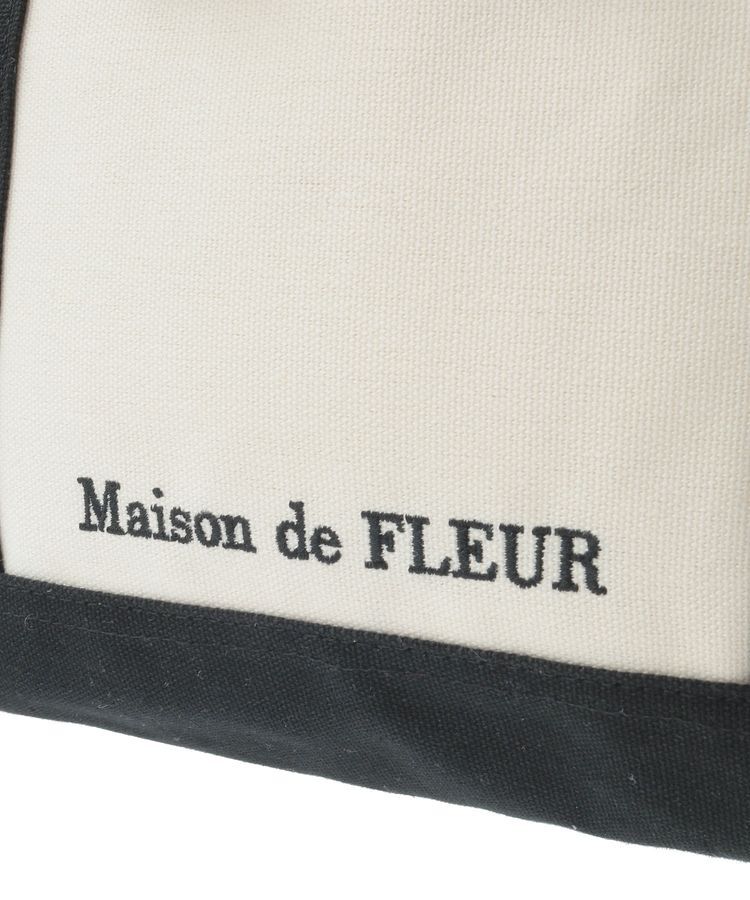Maison de FLEUR「マルチポケット帆布トートSバッグ」|トートバッグ|