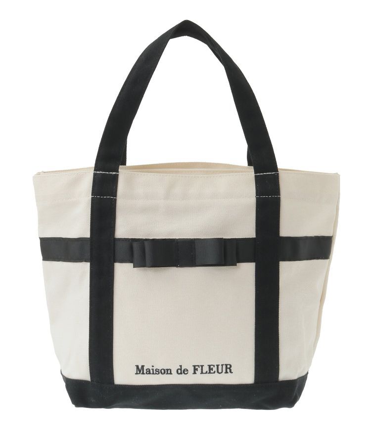 Maison de FLEUR「マルチポケット帆布トートSバッグ」|トートバッグ|