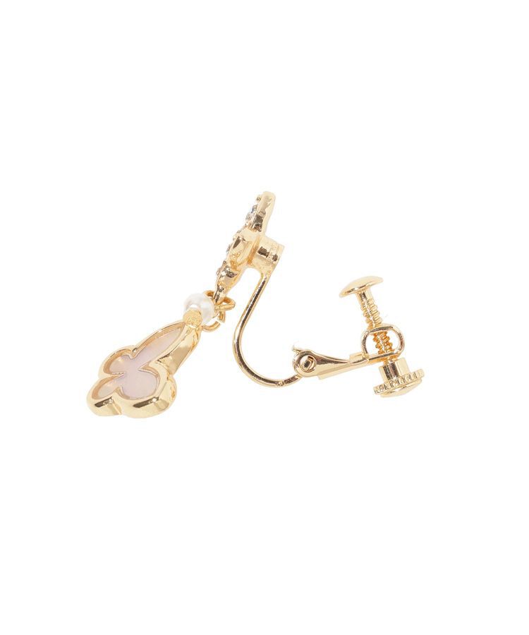 Maison de FLEUR「バタフライシェルイヤリング」|イヤリング|