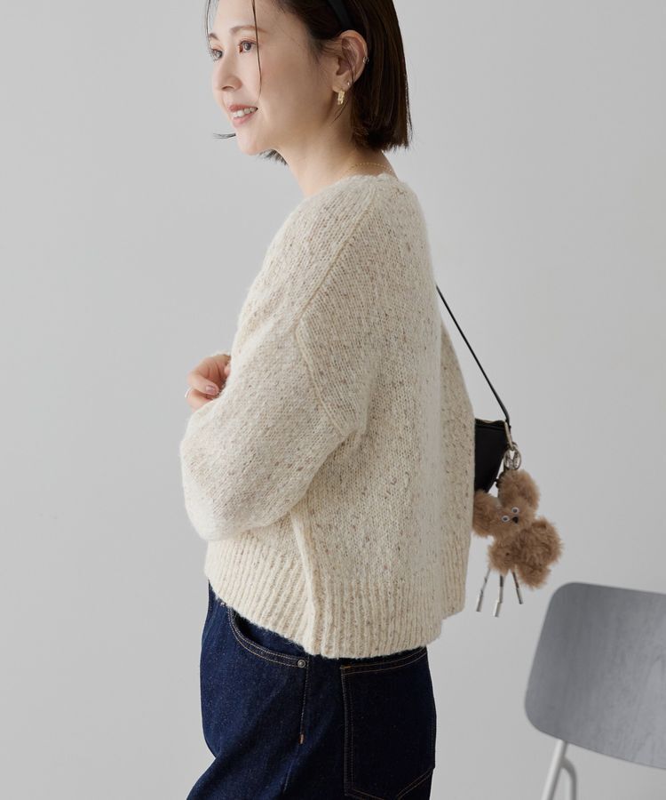 AMERICAN HOLIC「ラメmixネップニットプルオーバー」|ニット・セーター|