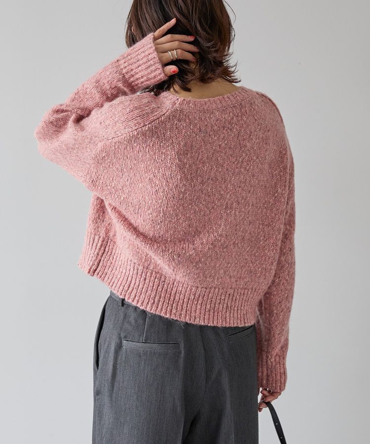 AMERICAN HOLIC「ラメmixネップニットプルオーバー」|ニット・セーター|