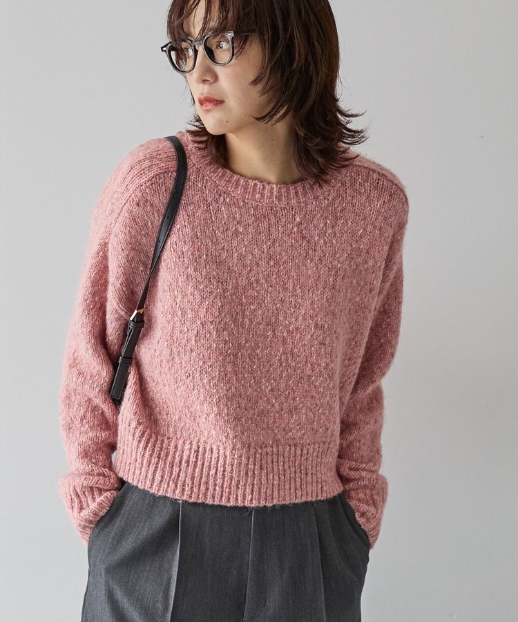 AMERICAN HOLIC「ラメmixネップニットプルオーバー」|ニット・セーター|