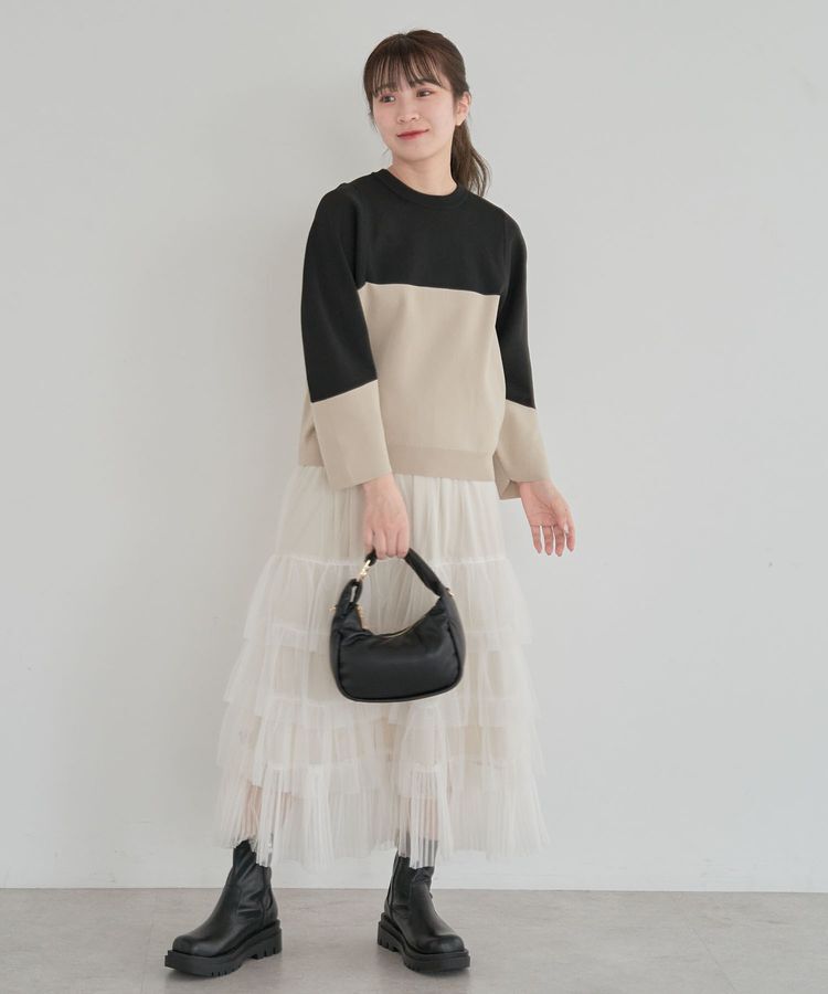 Green Parks「2wayチュールティアードフリルスカート(ペチ付き)」|スカート|