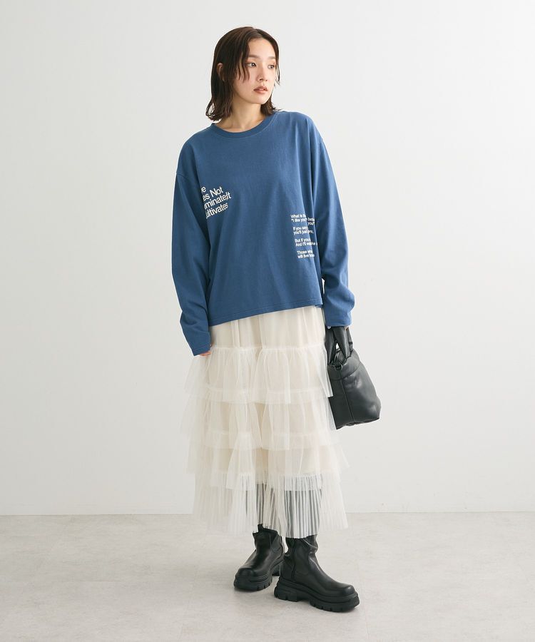 Green Parks「2wayチュールティアードフリルスカート(ペチ付き)」|スカート|