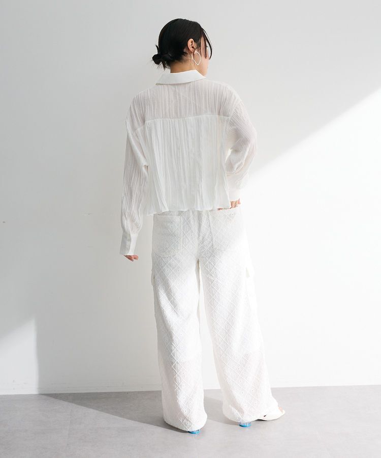 Green Parks「・SUGAR SPOON ワッシャーキリカエブラウス」|シャツ・ブラウス|