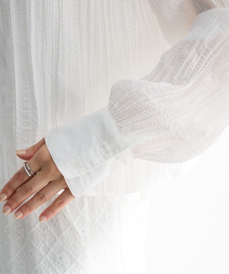 Green Parks「・SUGAR SPOON ワッシャーキリカエブラウス」|シャツ・ブラウス|