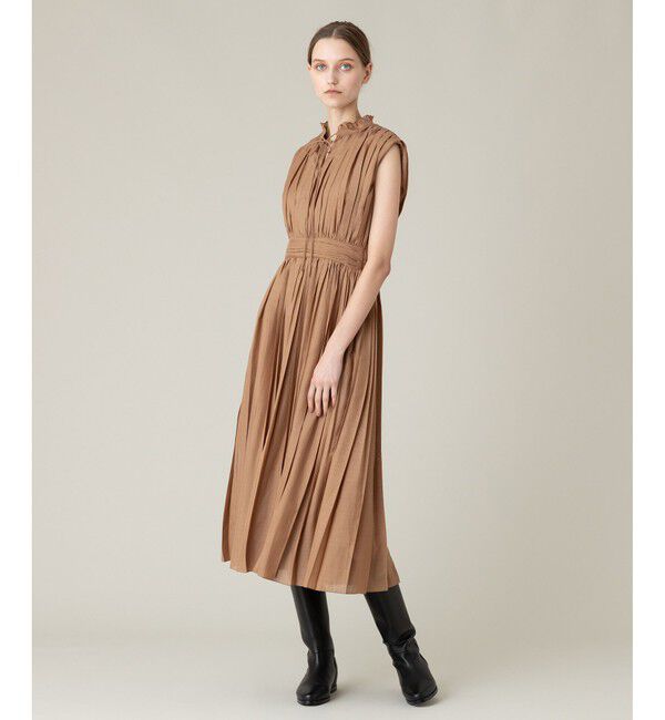 LOULOU WILLOUGHBY「【LOULOU WILLOUGHBY】ランダムプリーツワンピース」|ワンピース|