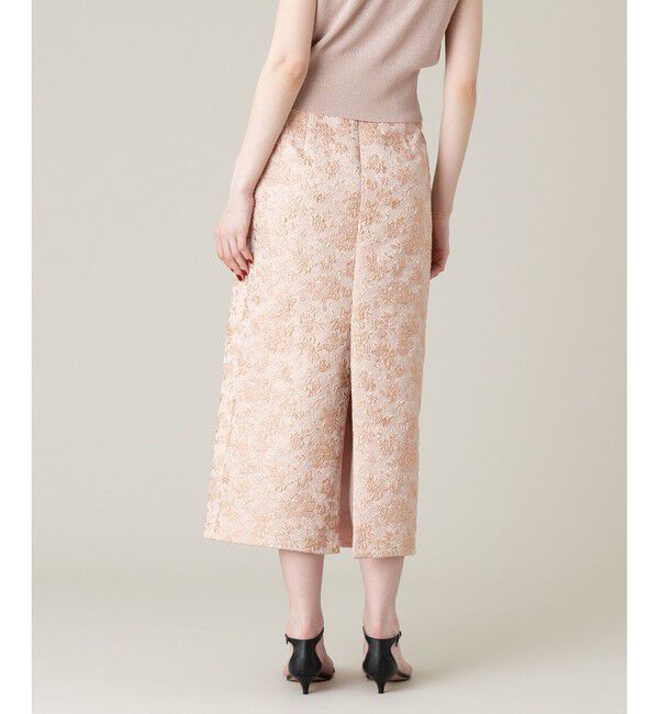 LOULOU WILLOUGHBY「【LOULOU WILLOUGHBY】ラメジャガードスカート」|タイト|