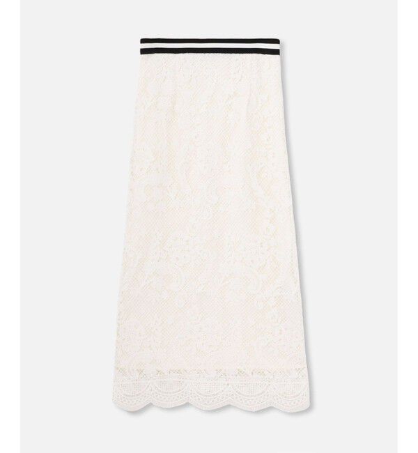 allureville「メッシュレーススカート」|スカート|