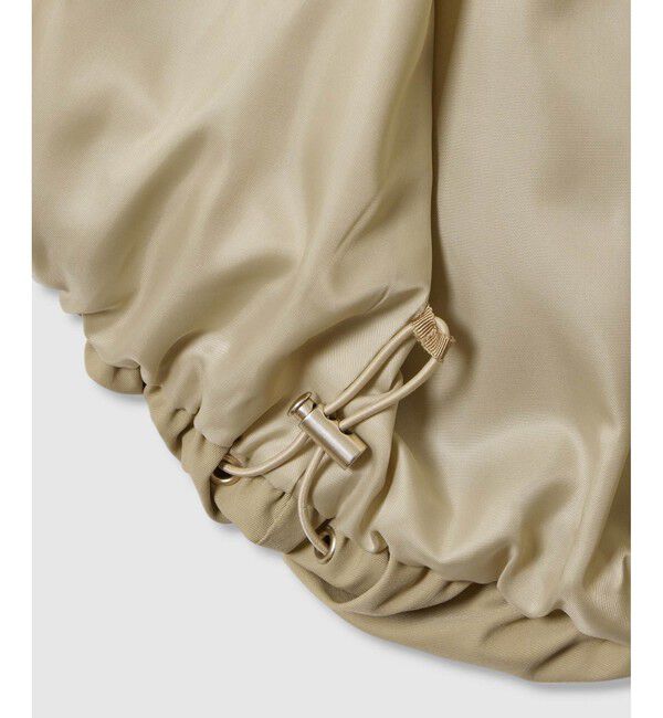 allureville「チノギャザリングヘムジレブルゾン」|ブルゾン・スタジャン|