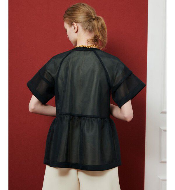 LOULOU WILLOUGHBY「【LOULOU WILLOUGHBY】ダブルラッセルブルゾン」|ブルゾン・スタジャン|