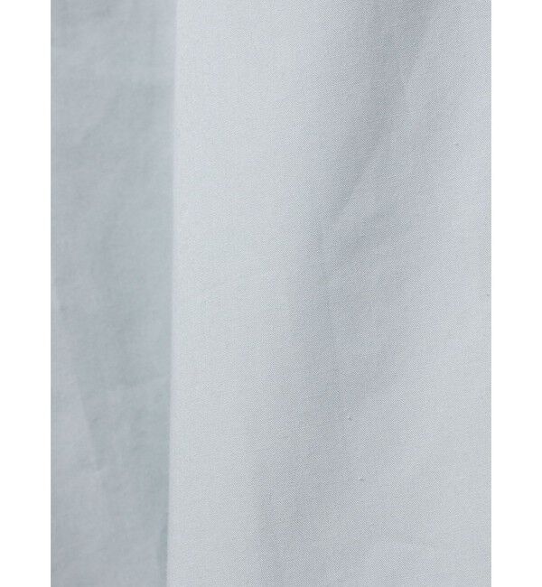 MidiUmi「MidiUmi Aラインバンドカラーシャツワンピース」|ワンピース|