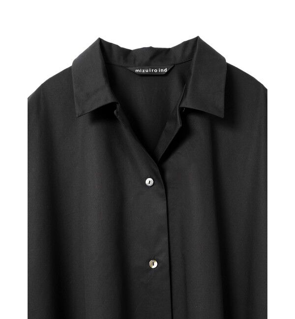 mizuiro ind「mizuiro ind ワイドシャツコート」|その他|