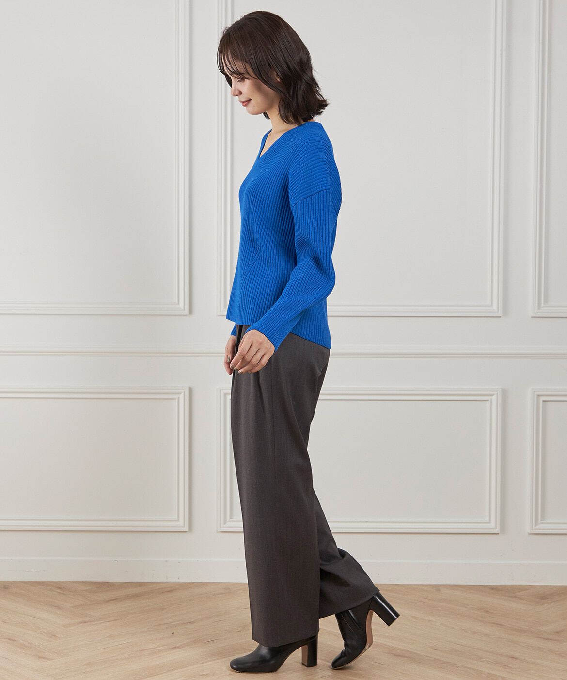 INED「ツータックセミワイドパンツ」|その他|