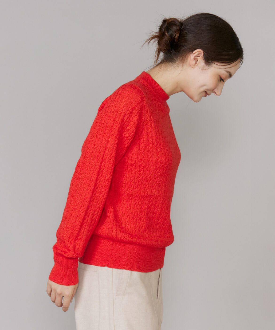 DAY by DAY it&rsquo;s international「ケーブル柄アルパカニットプルオーバー」|ニット・セーター|