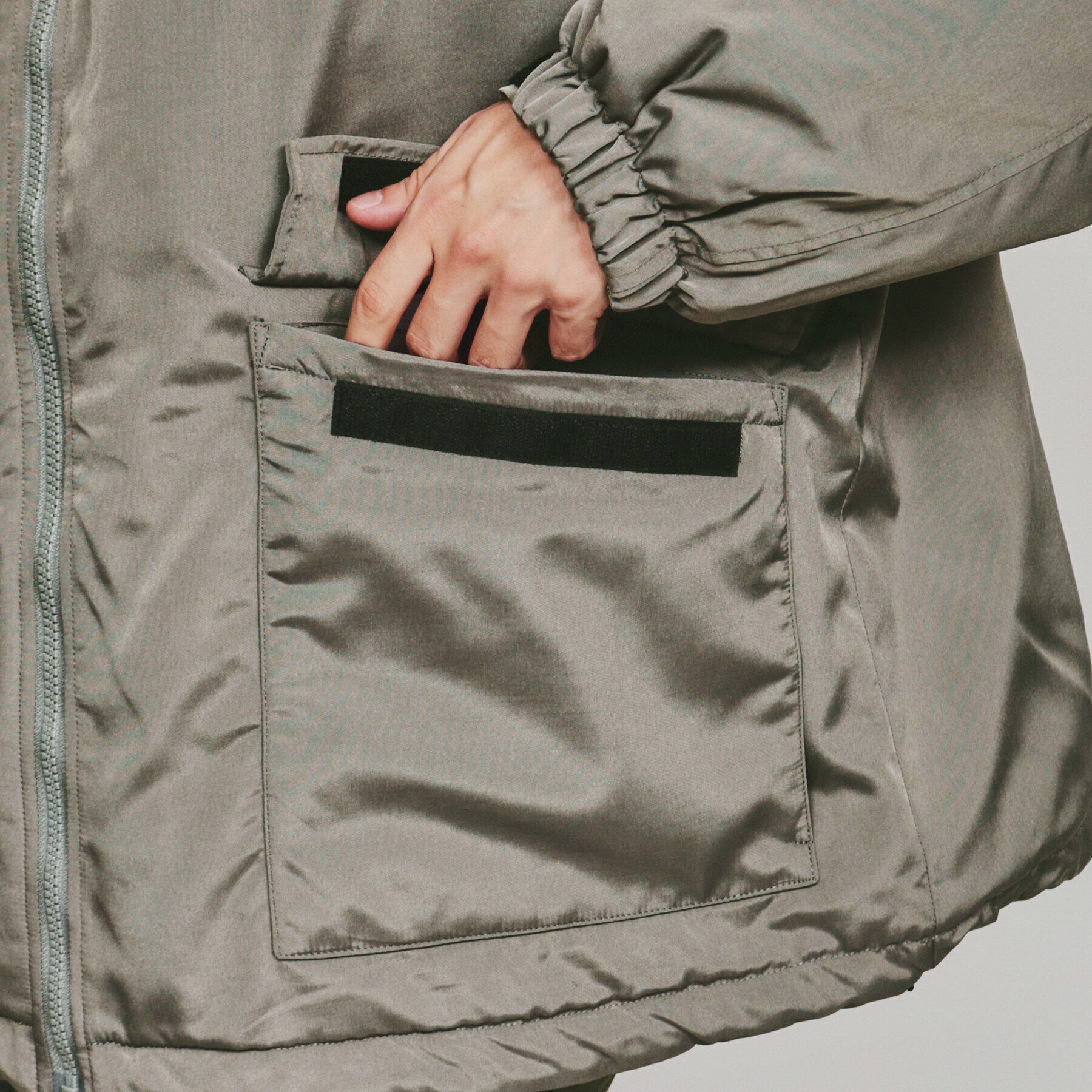 tk.TAKEO KIKUCHI「【マシンウォッシャブル】REPREVEフード中綿ブルゾン」|ブルゾン・スタジャン|