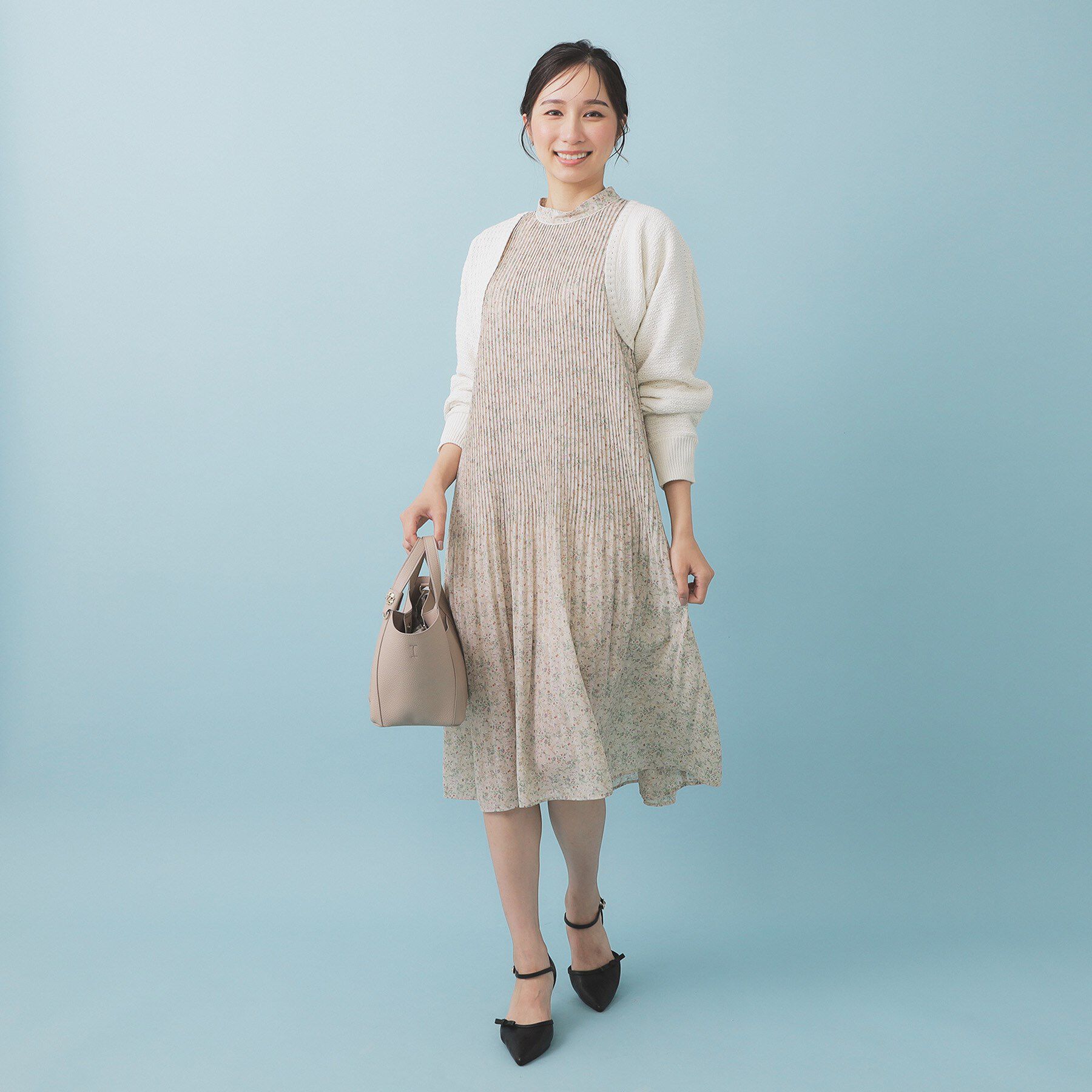 index「ボレロカーディガン【洗濯機OK抗ピル】」|カーディガン|