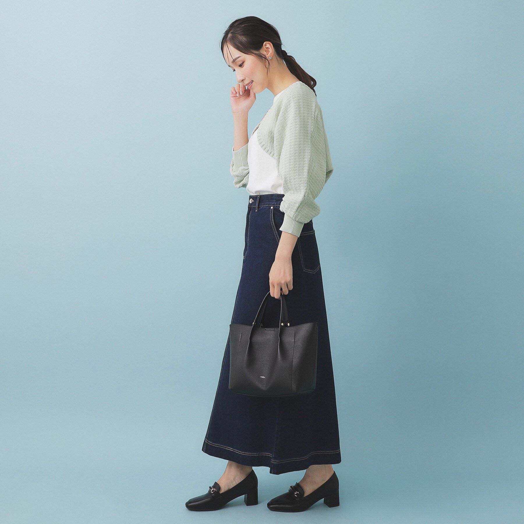 index「ボレロカーディガン【洗濯機OK抗ピル】」|カーディガン|