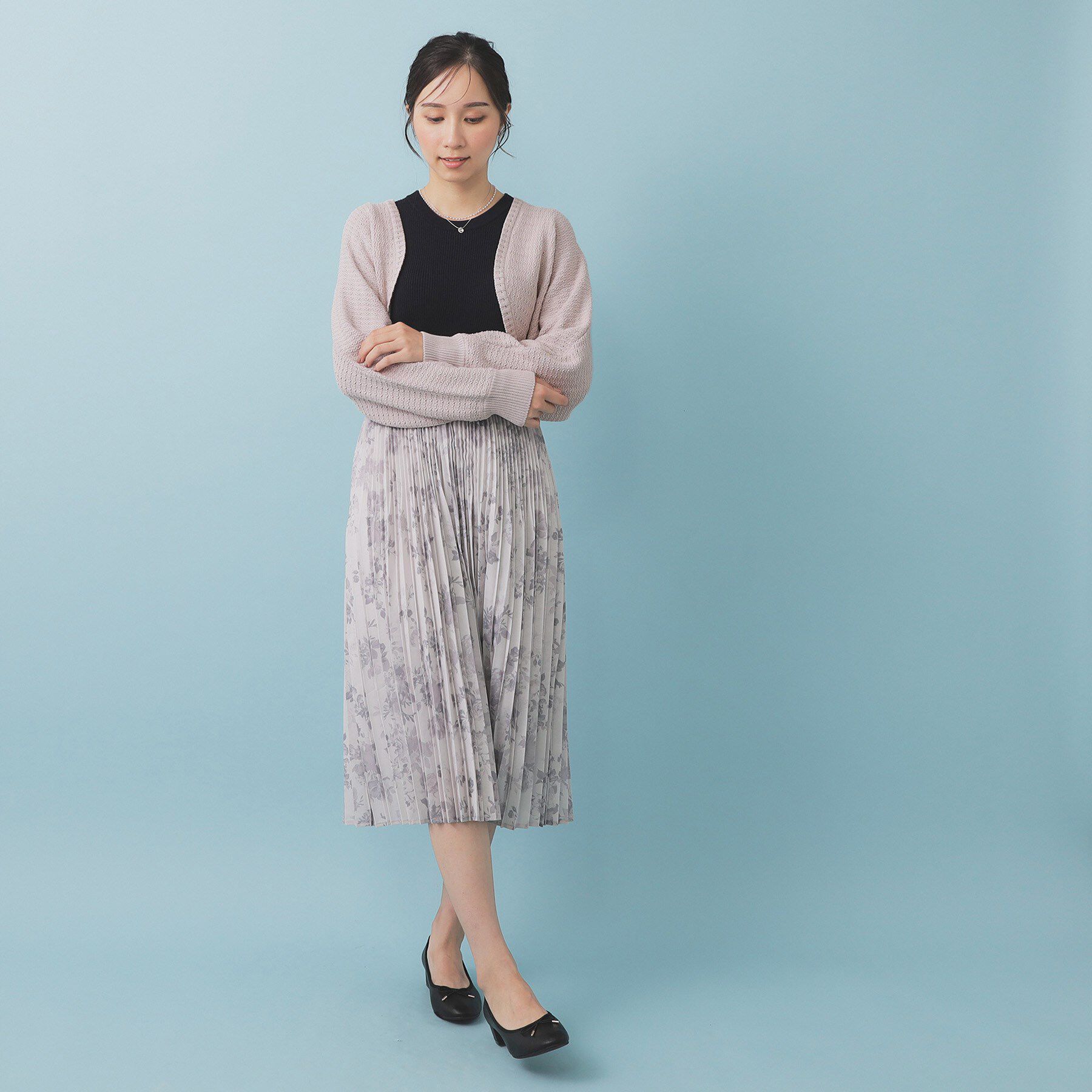 index「ボレロカーディガン【洗濯機OK抗ピル】」|カーディガン|