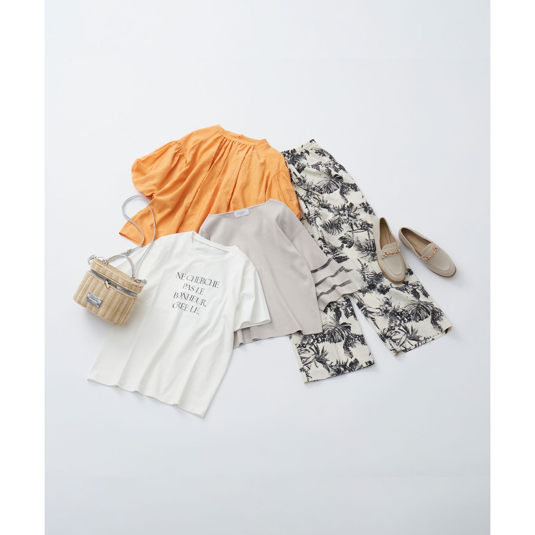 OPAQUE.CLIP「バルーンスリーブブラウス【洗濯機洗い可】」|シャツ・ブラウス|