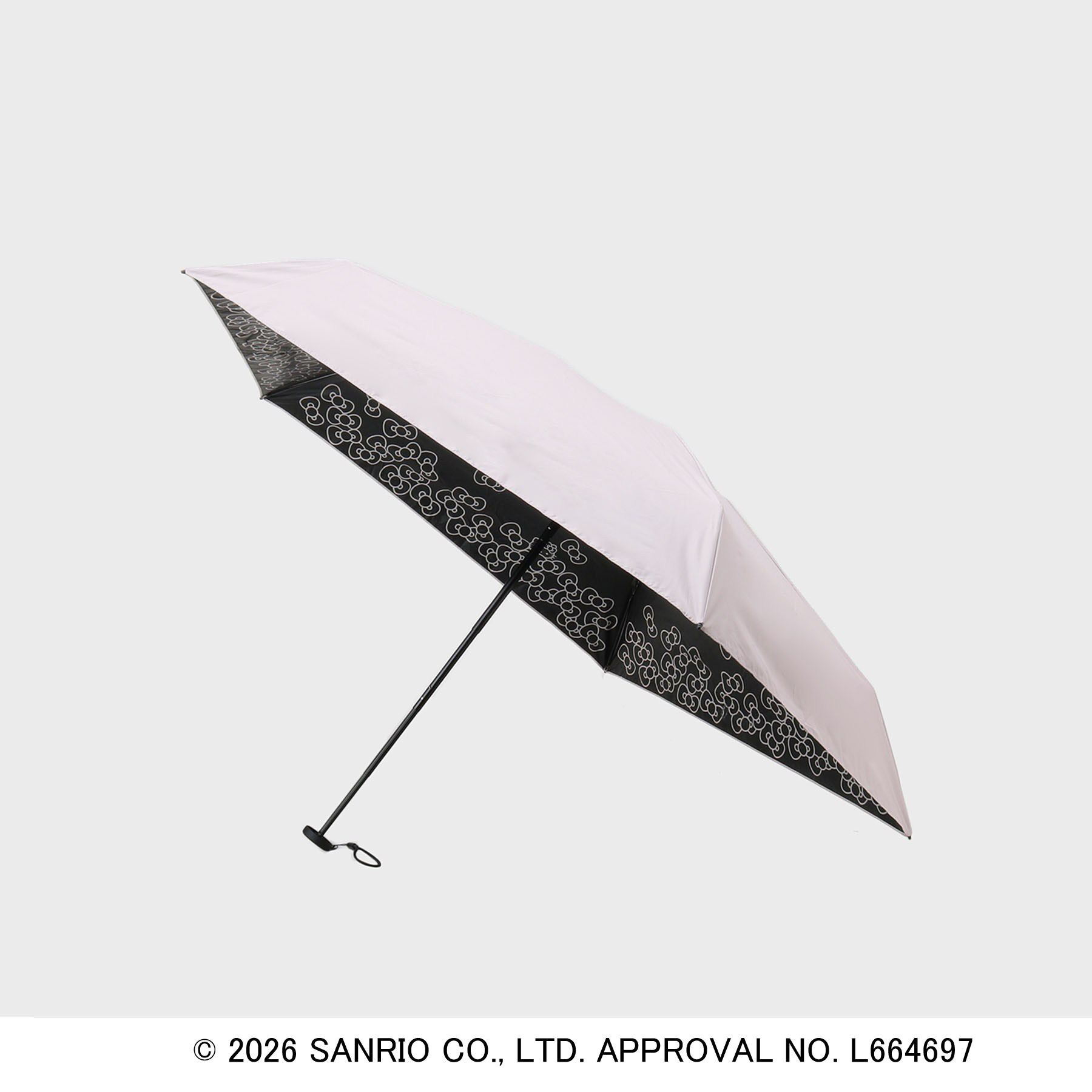 OPAQUE.CLIP「◆【ハローキティ】晴雨兼用裏側プリント折りたたみ傘」|傘|ピンク(071)