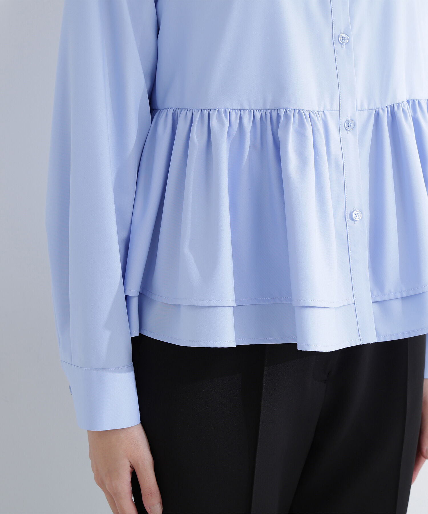  「フリルカラーシャツ」|シャツ・ブラウス|