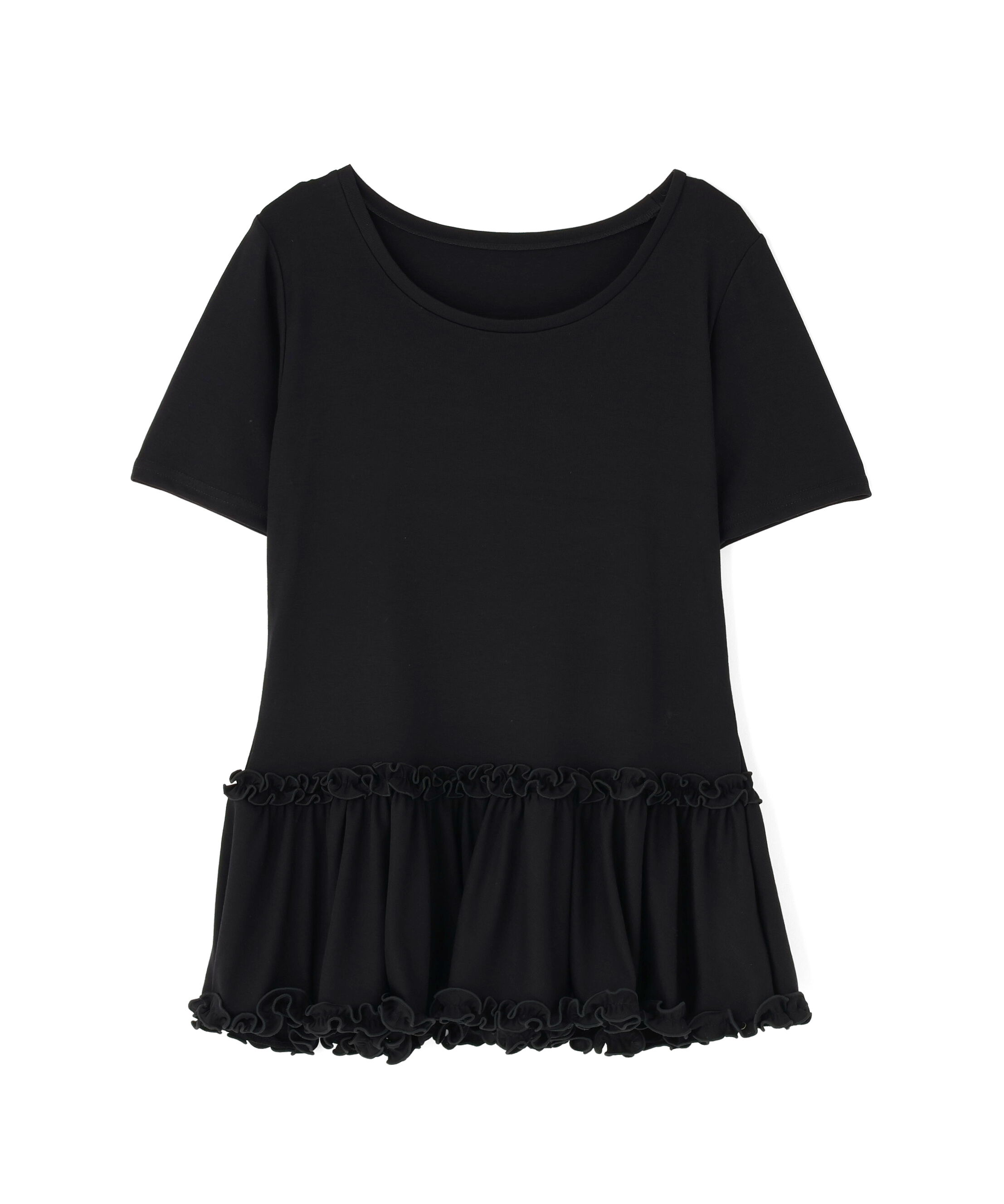  「ヘムフリルカットソー」|Tシャツ・カットソー|