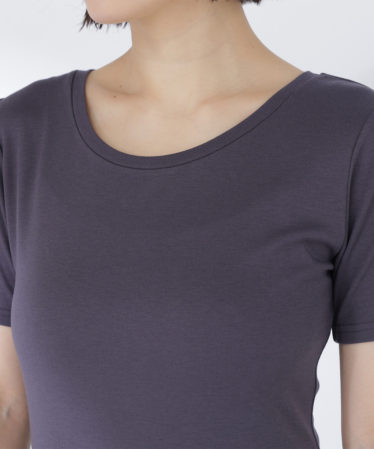  「ヘムフリルカットソー」|Tシャツ・カットソー|