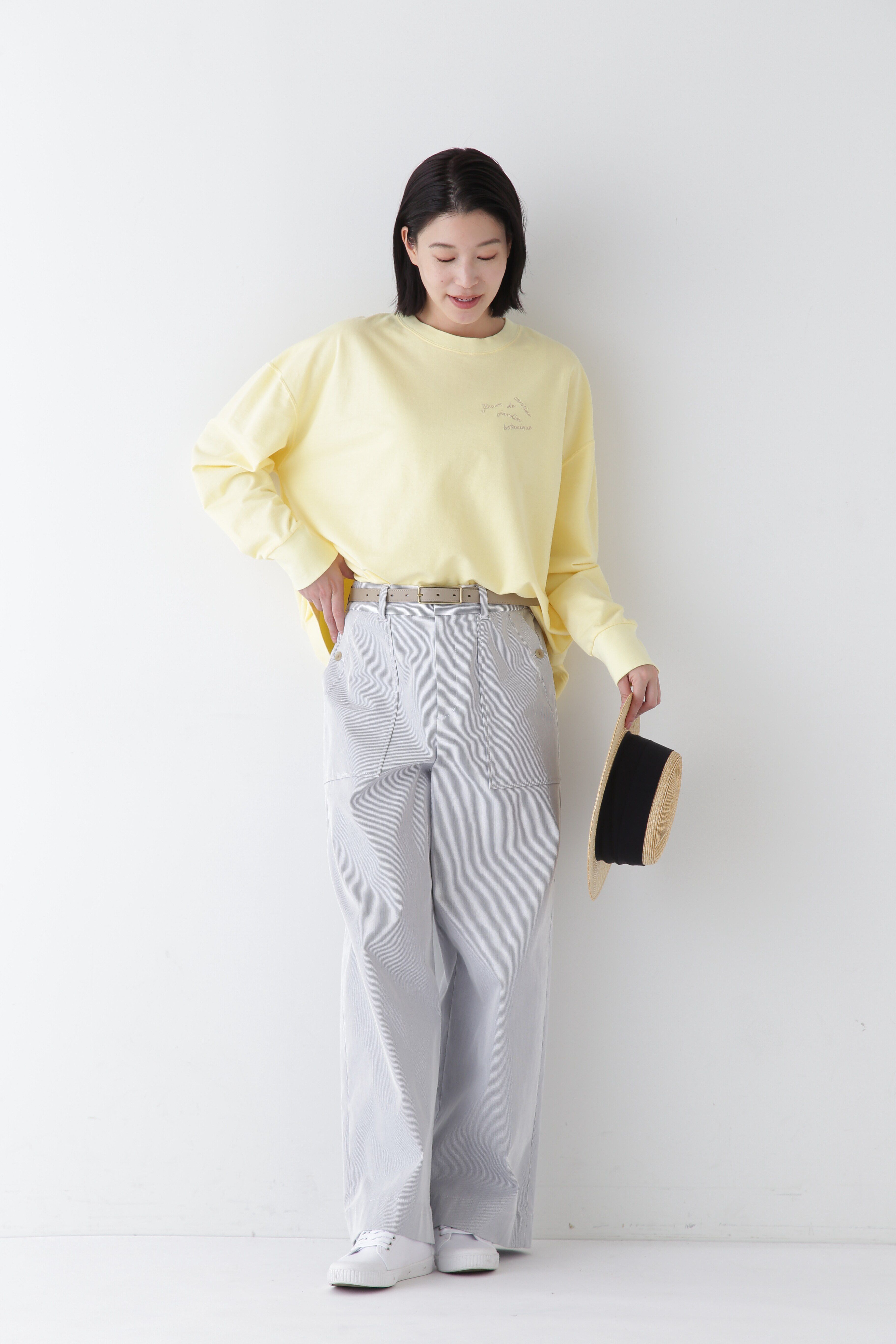  「◆ミニ裏毛ロゴトレーナー」|Tシャツ・カットソー|