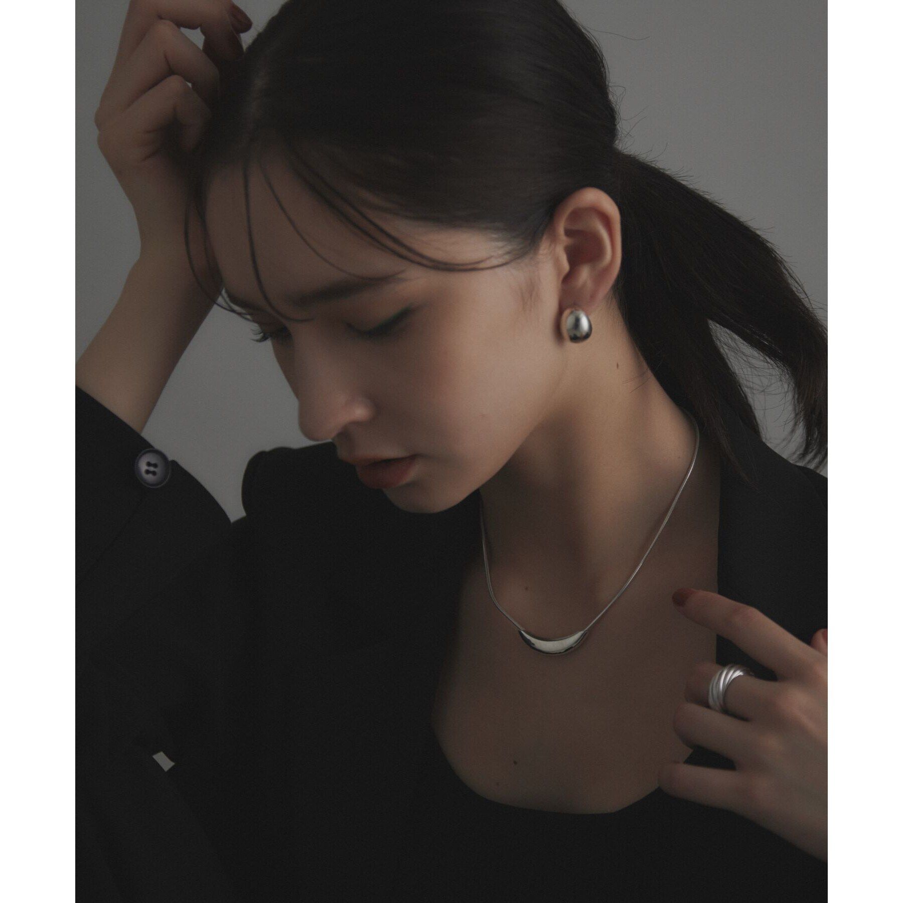 COCOSHNIK ONKITSCH「シルバー バンドリング 16レイヤーズ」|リング|