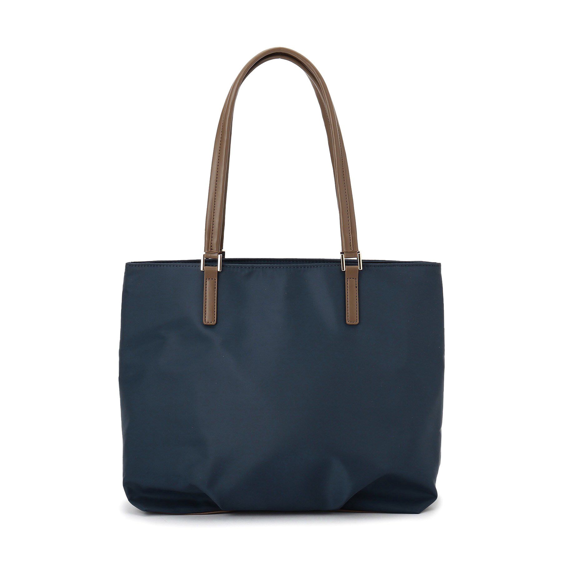 ITS&rsquo;DEMO「【収納アドバイザー監修】合皮コンビA4トート」|トートバッグ|