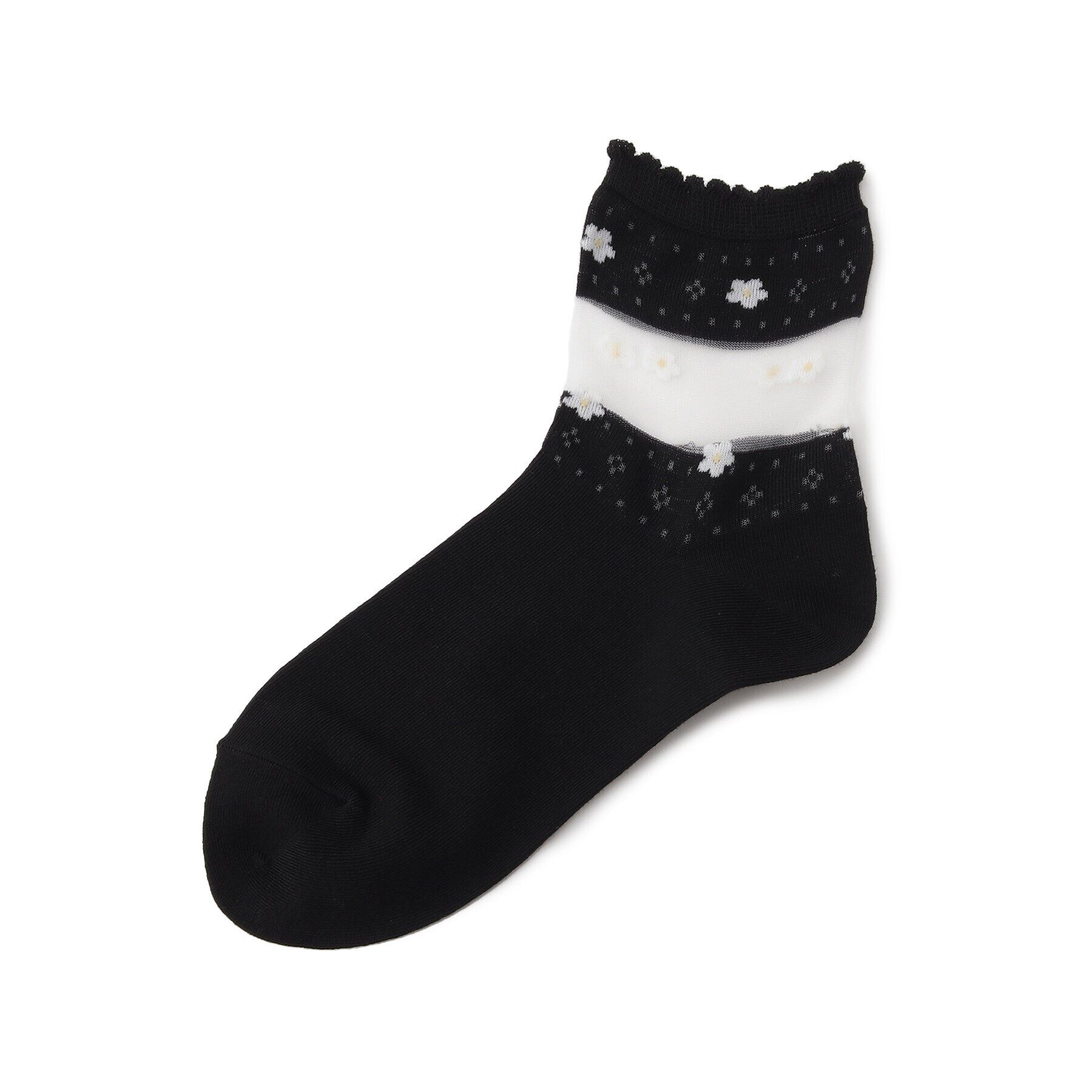 Doll Kiss「シースルー花柄ソックス」|ソックス|