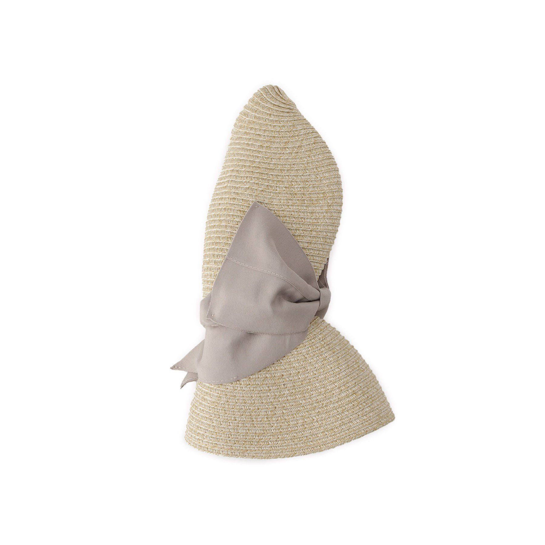 Grandedge「【接触冷感／洗濯可】コンパクトウォッシャブルリボンハット」|ハット|