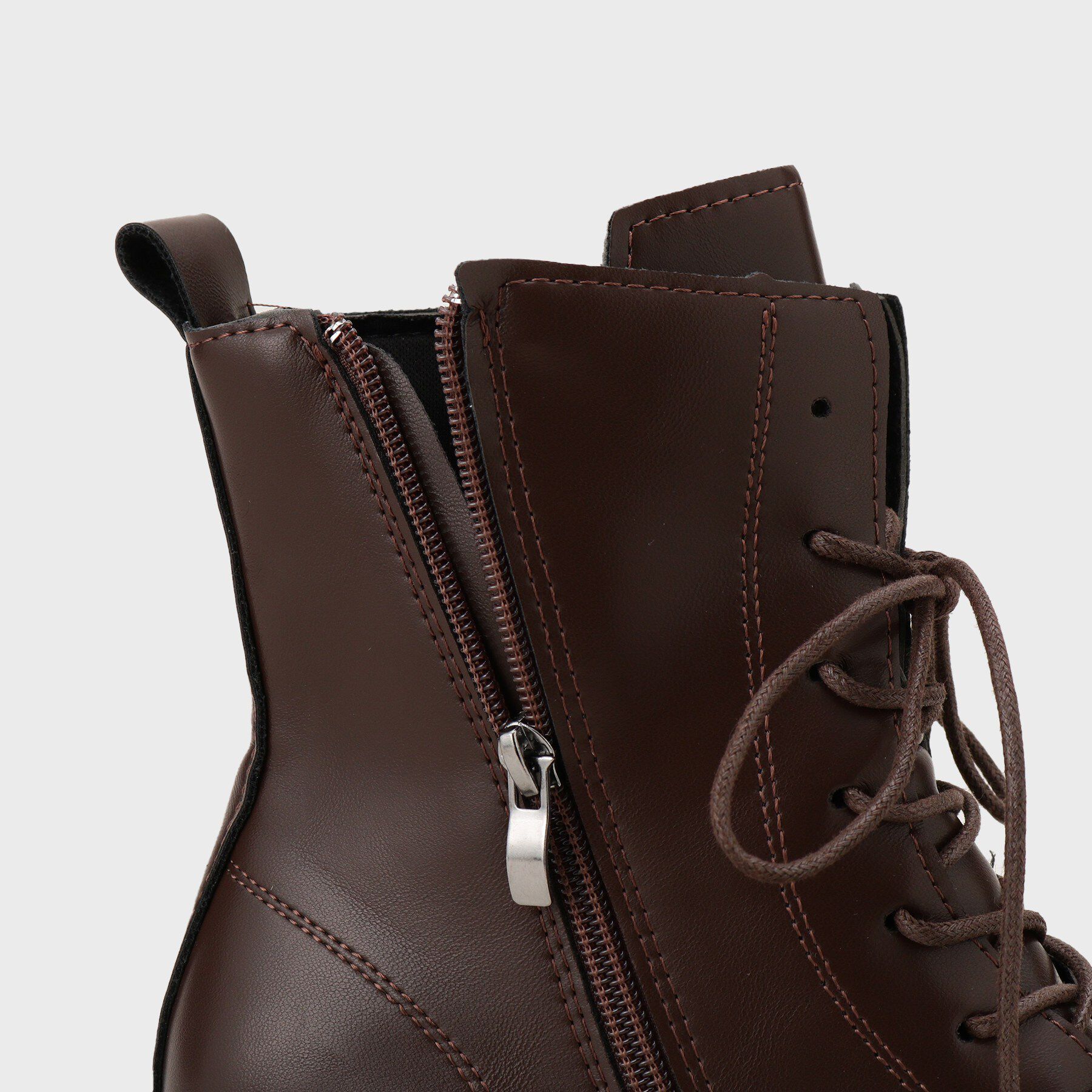 csT&P「厚底レースアップ」|ショートブーツ|