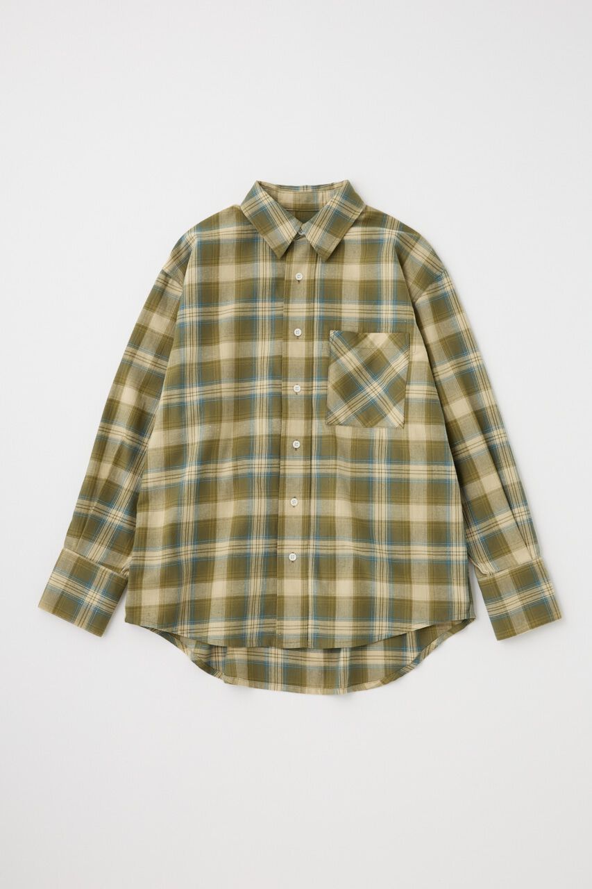 MOUSSY「LACY BUSTIER レイヤードシャツ」|シャツ・ブラウス|