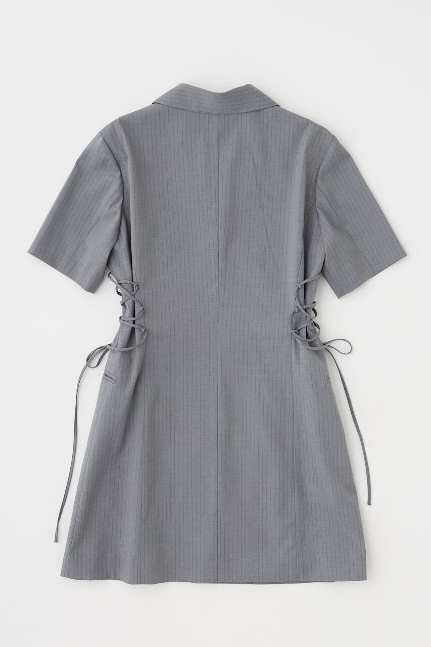 MOUSSY「LACE UP TAILORED ドレス」|ワンピース|