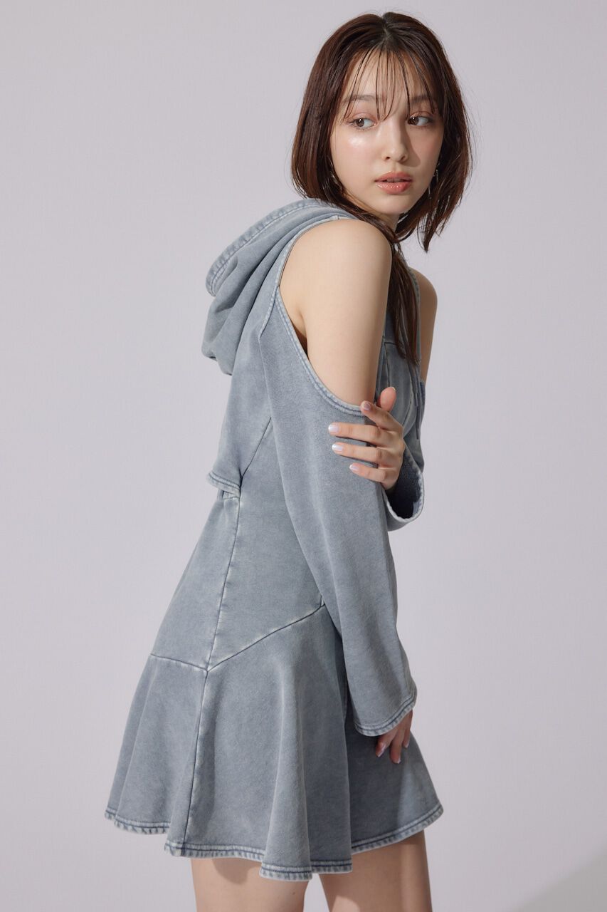 rienda「フードマーメイドワンピース」|ワンピース|