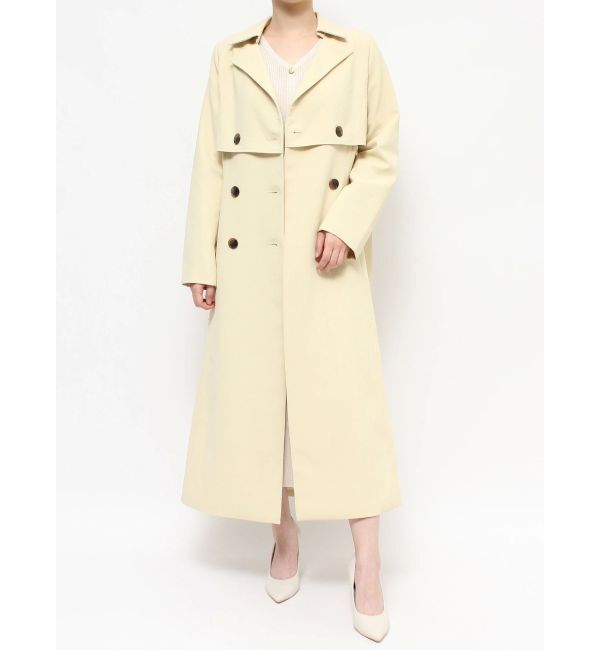 RESEXXY「レイヤードフレアトレンチコート」|トレンチコート|