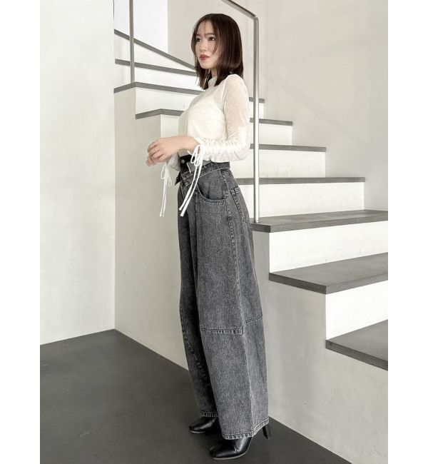 dazzlin「シアーベロアトップス」|Tシャツ・カットソー|