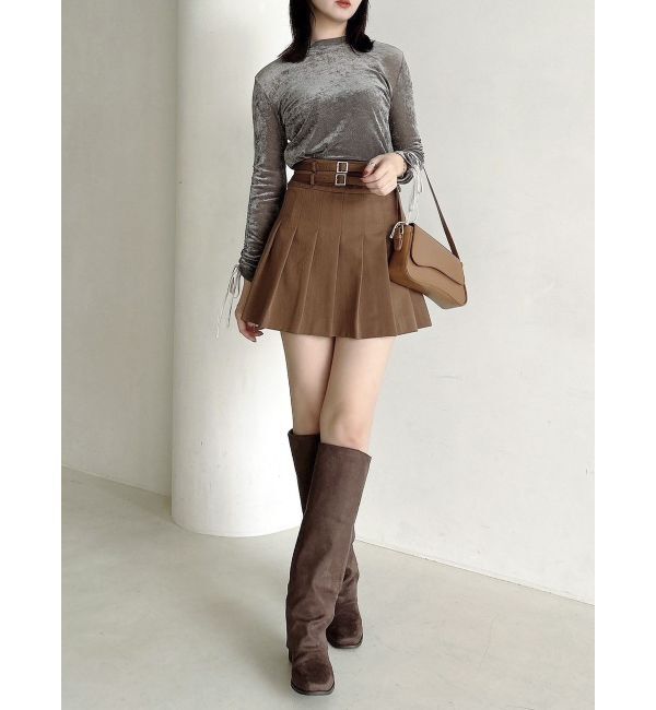 dazzlin「シアーベロアトップス」|Tシャツ・カットソー|