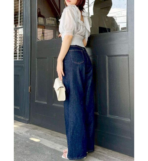 dazzlin「スラッカーデニムパンツ」|デニム|