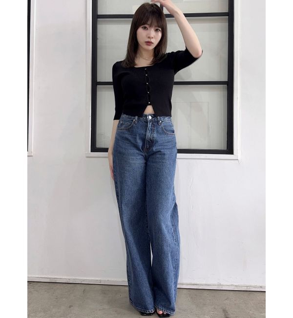 dazzlin「スラッカーデニムパンツ」|デニム|