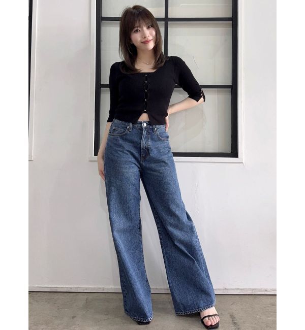 dazzlin「スラッカーデニムパンツ」|デニム|